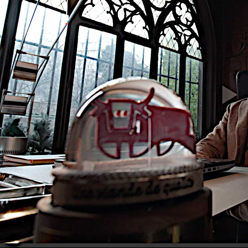 réalisation boule à neige, objet décoratif pour le cinéma